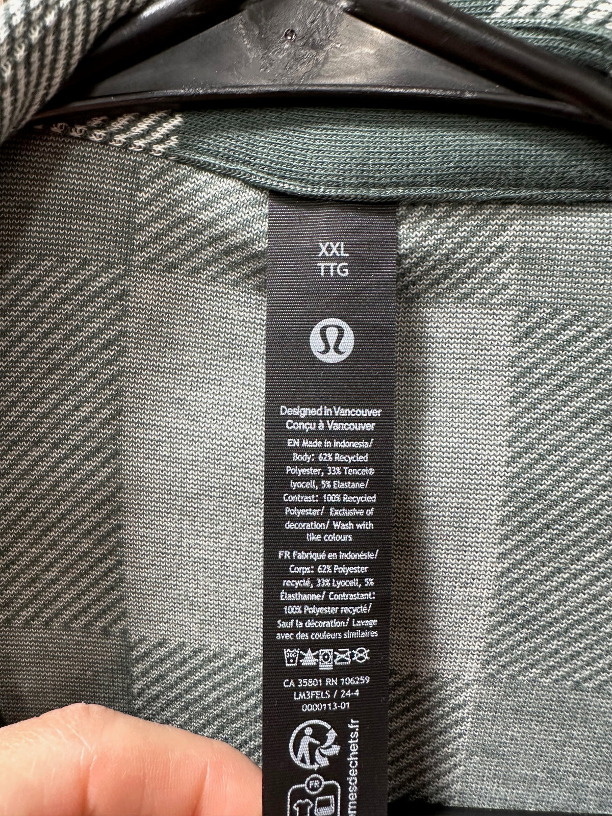 NEW with tag Lululemon Soft Knit Overshirt men's sz 2XL