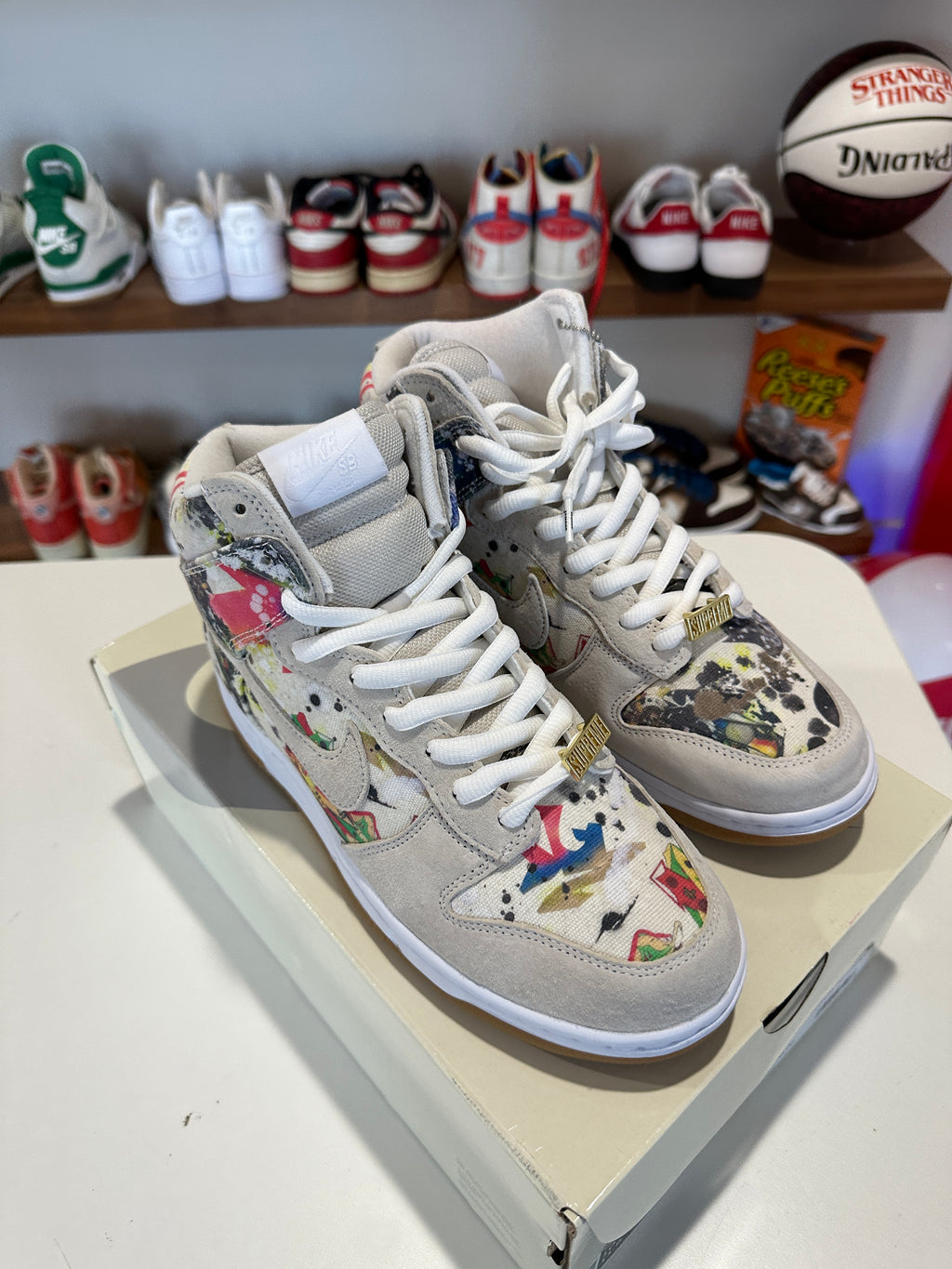 Nike SB Dunk High Supreme Rammellzee Sz 10