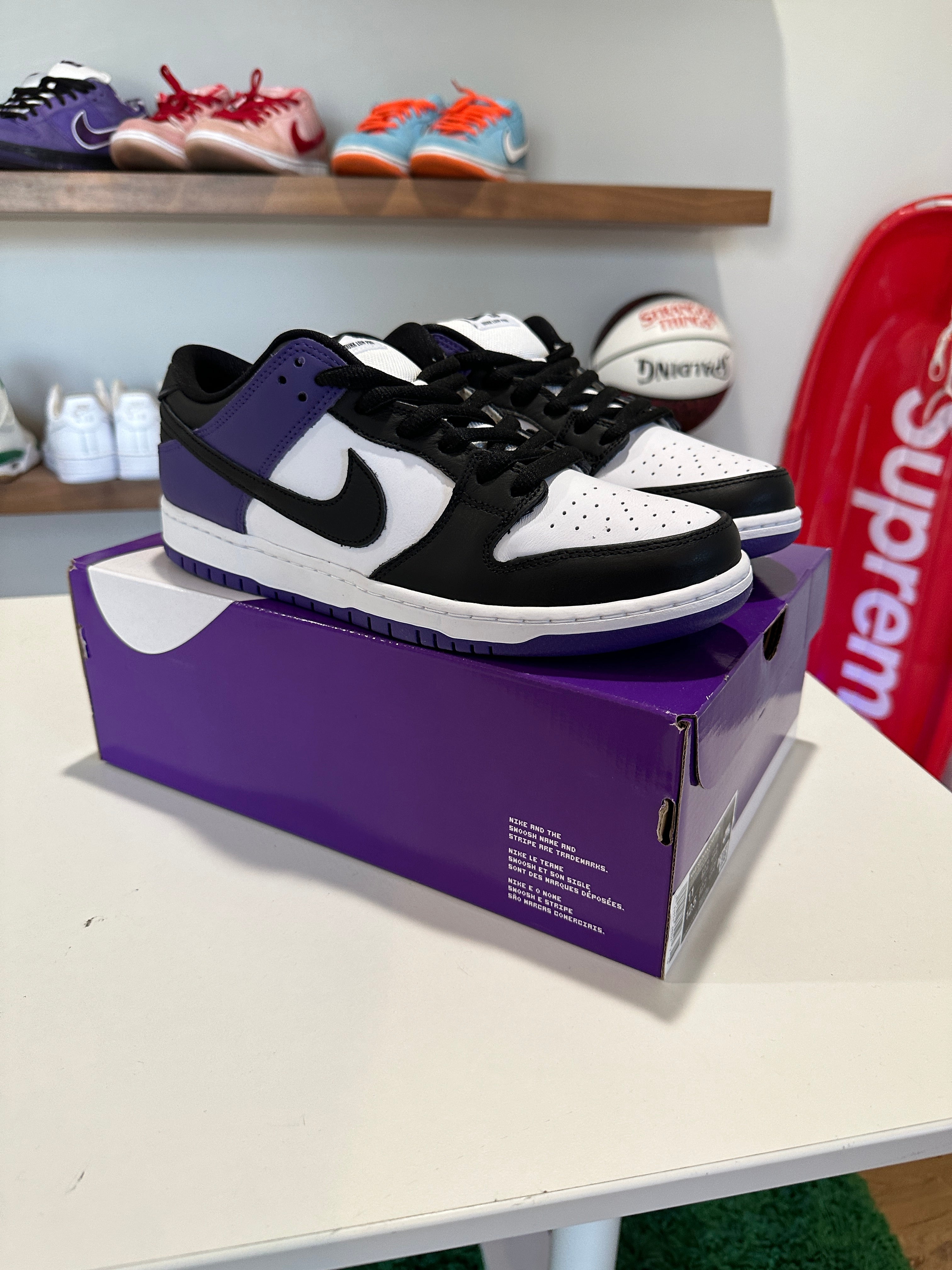 Nike SB Dunk Low Court Purple sz 11