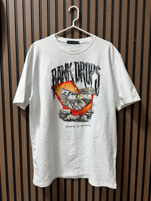 New with tags Streetz Iz Watchin Bank Drops White Tee sz 2XL