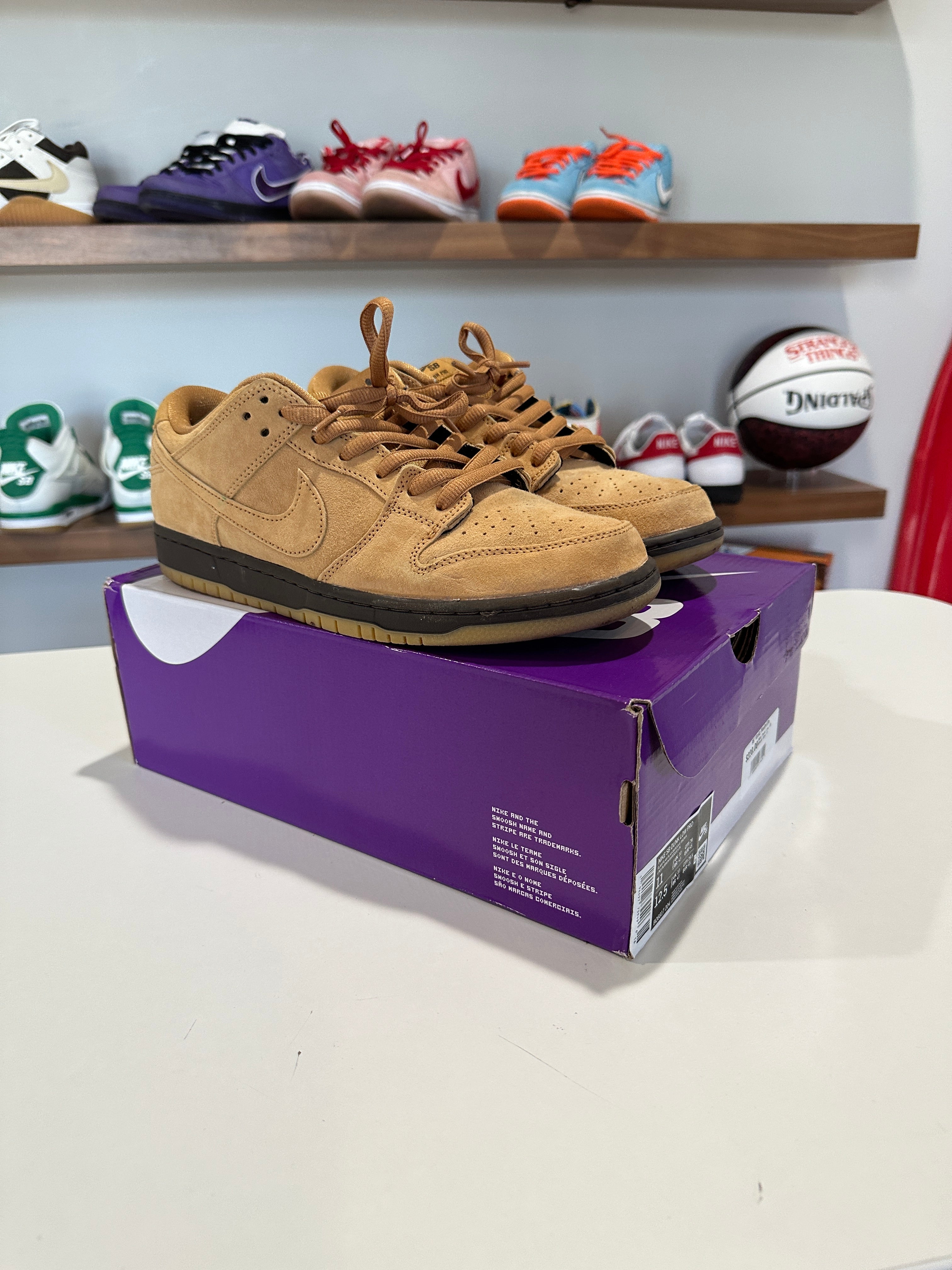 Nike SB Dunk Low Wheat Sz 11