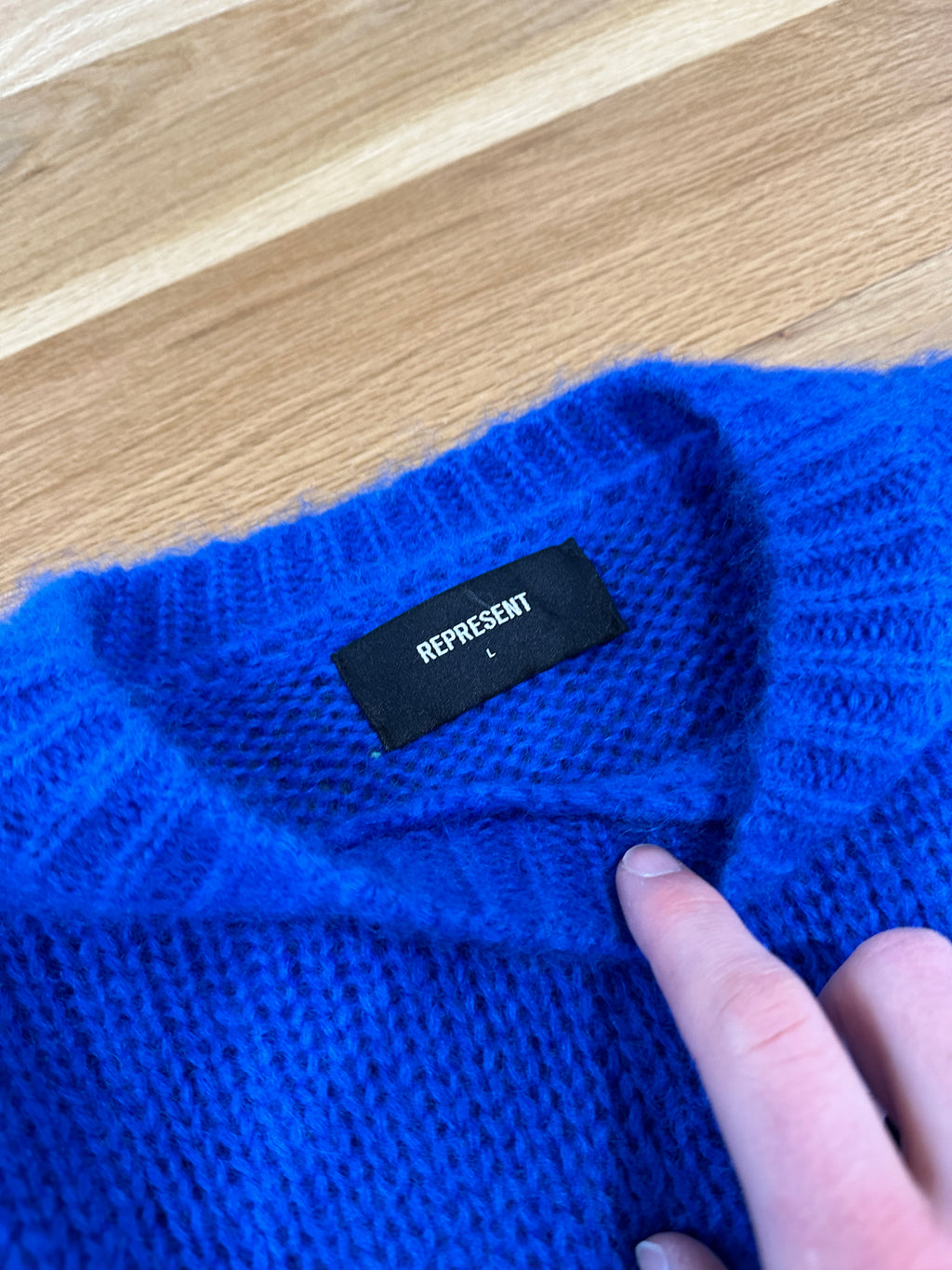Represent Cobalt Sweater Sz L