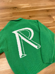 Represent Green Sweater Sz M