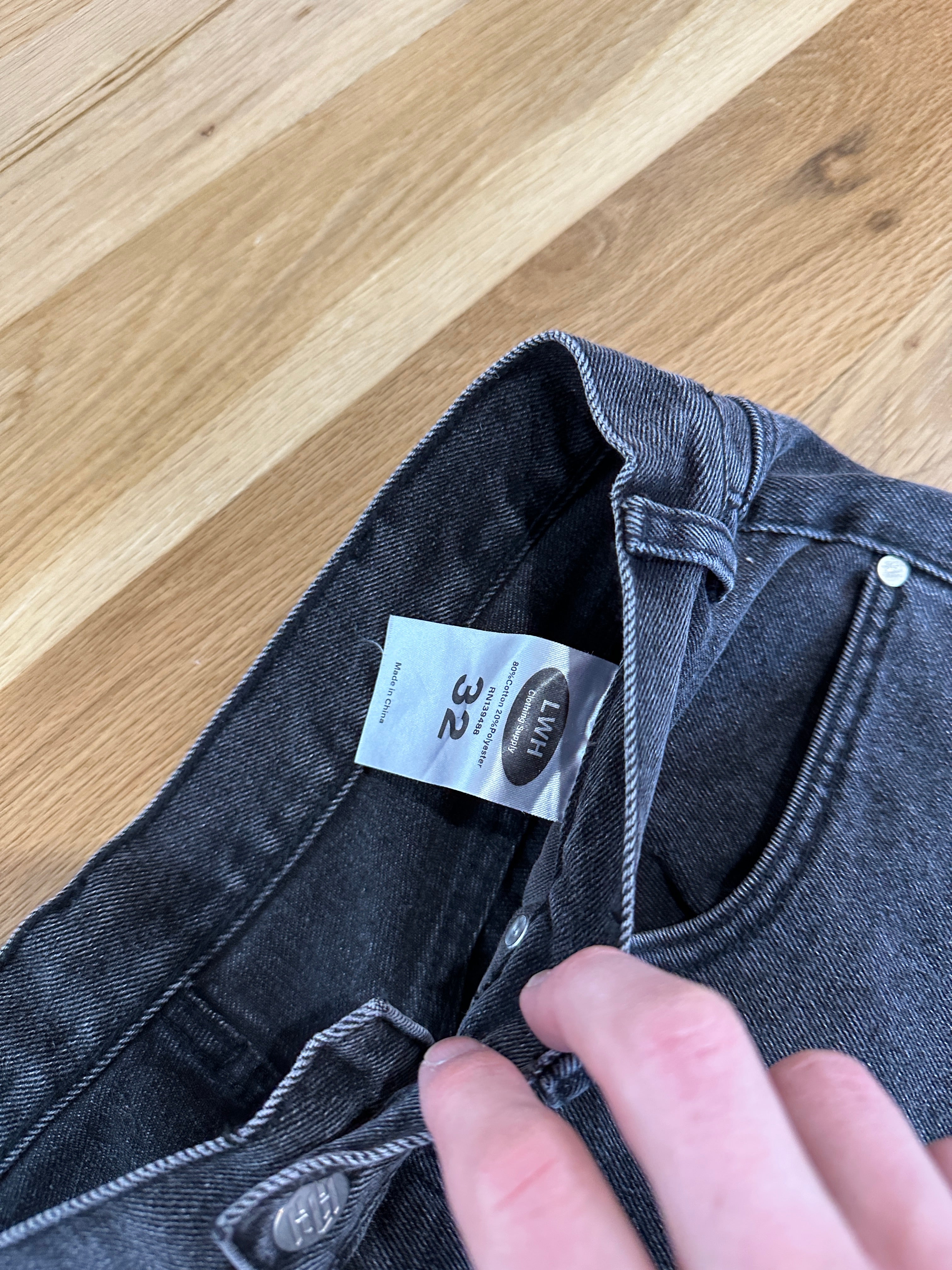 LWH Flare Pant Black Sz 32