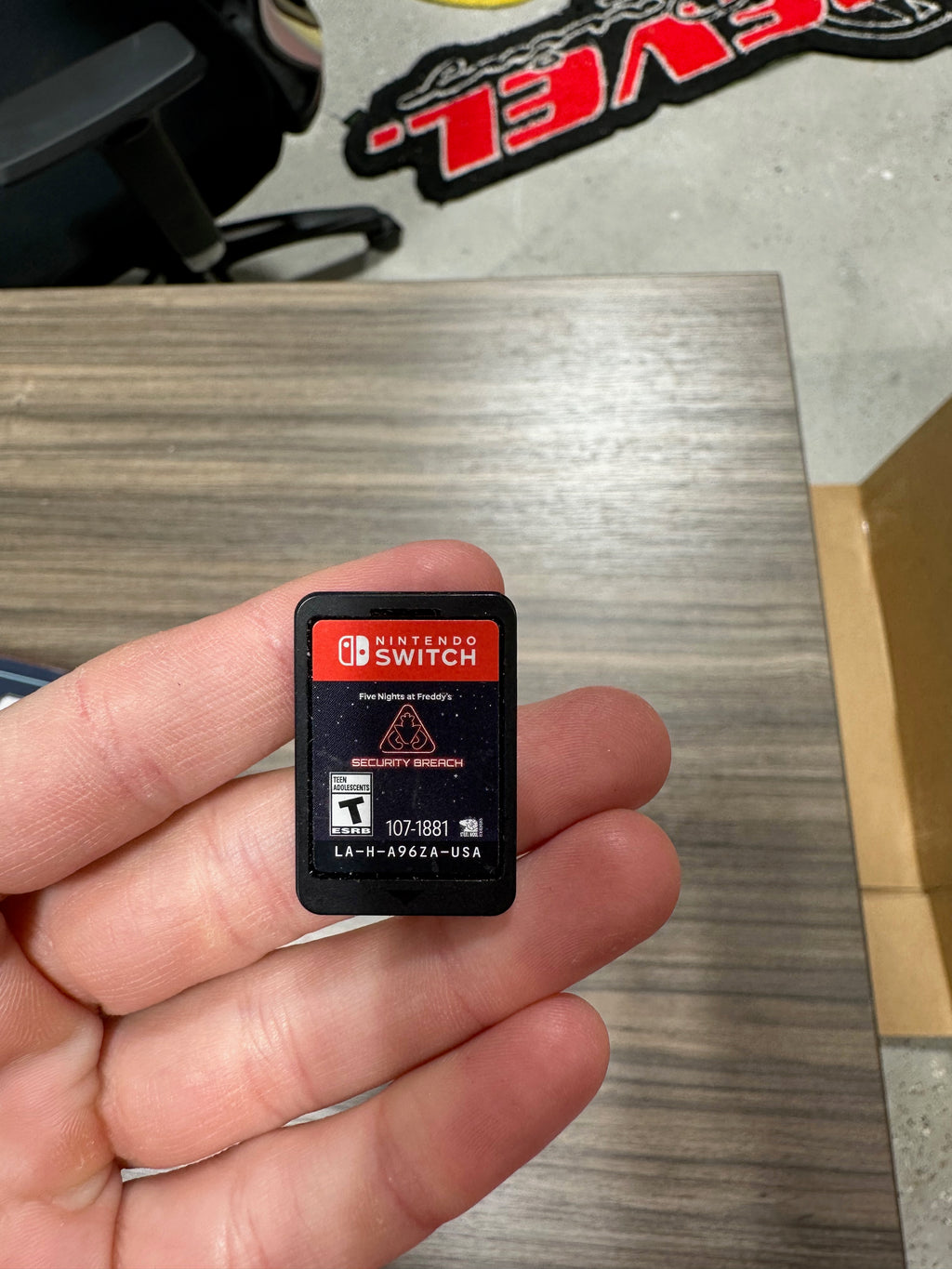 Cartridge only* Five Nights at Freddy's: Security Breach on the Nintendo Switch