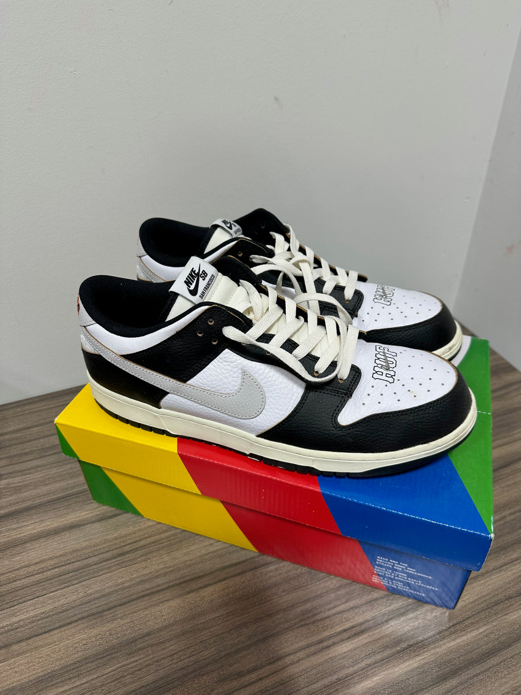 Nike SB Dunk Low x HUF San Francisco sneakers men's sz 13