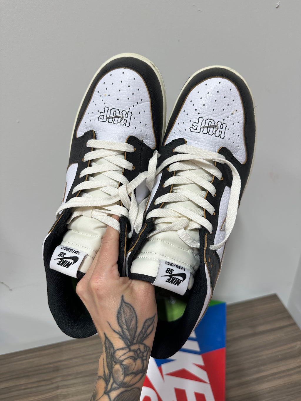 Nike SB Dunk Low x HUF San Francisco sneakers men's sz 13