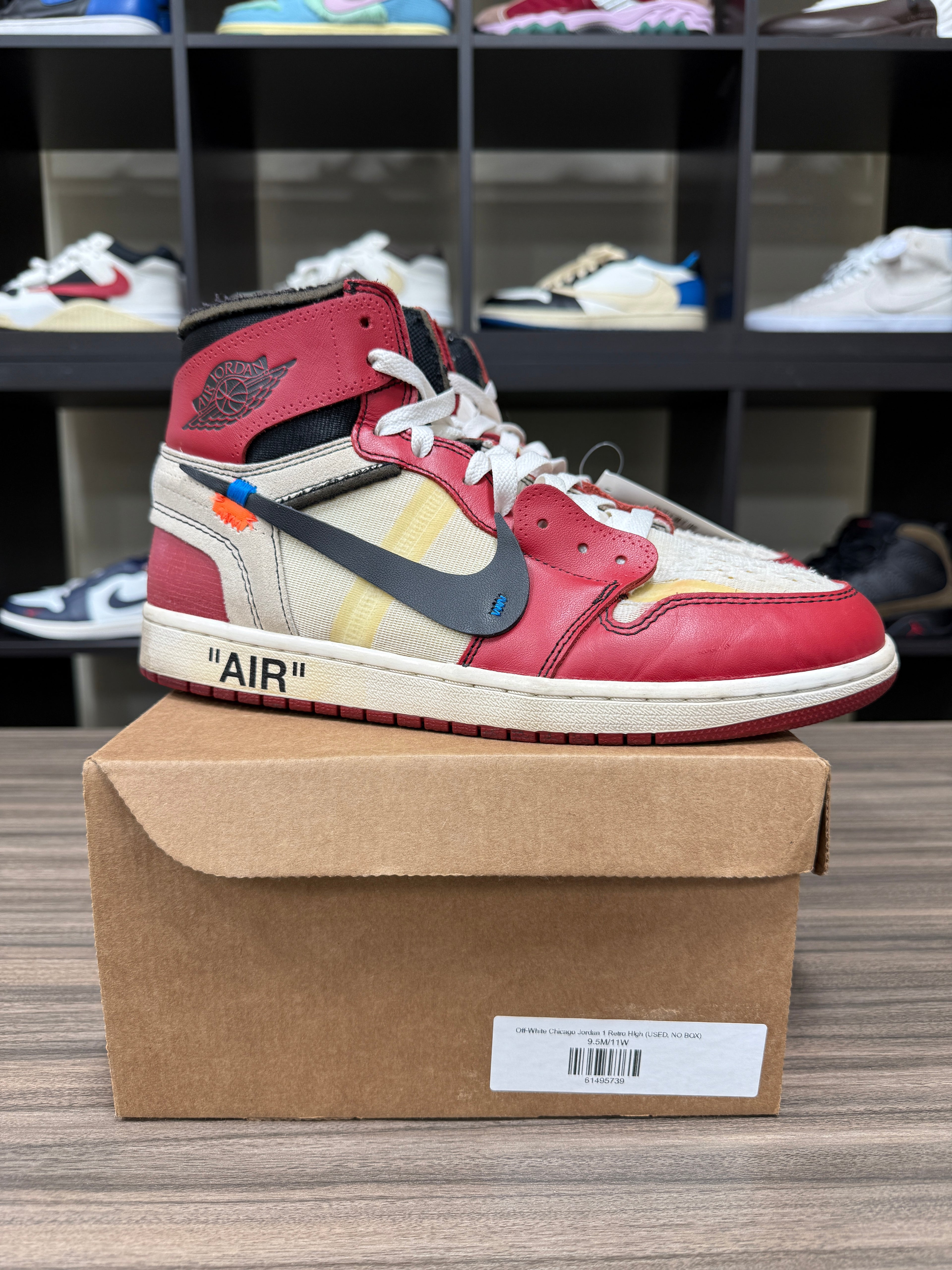 Off White Jordan 1 High Chicago Sz 9.5
