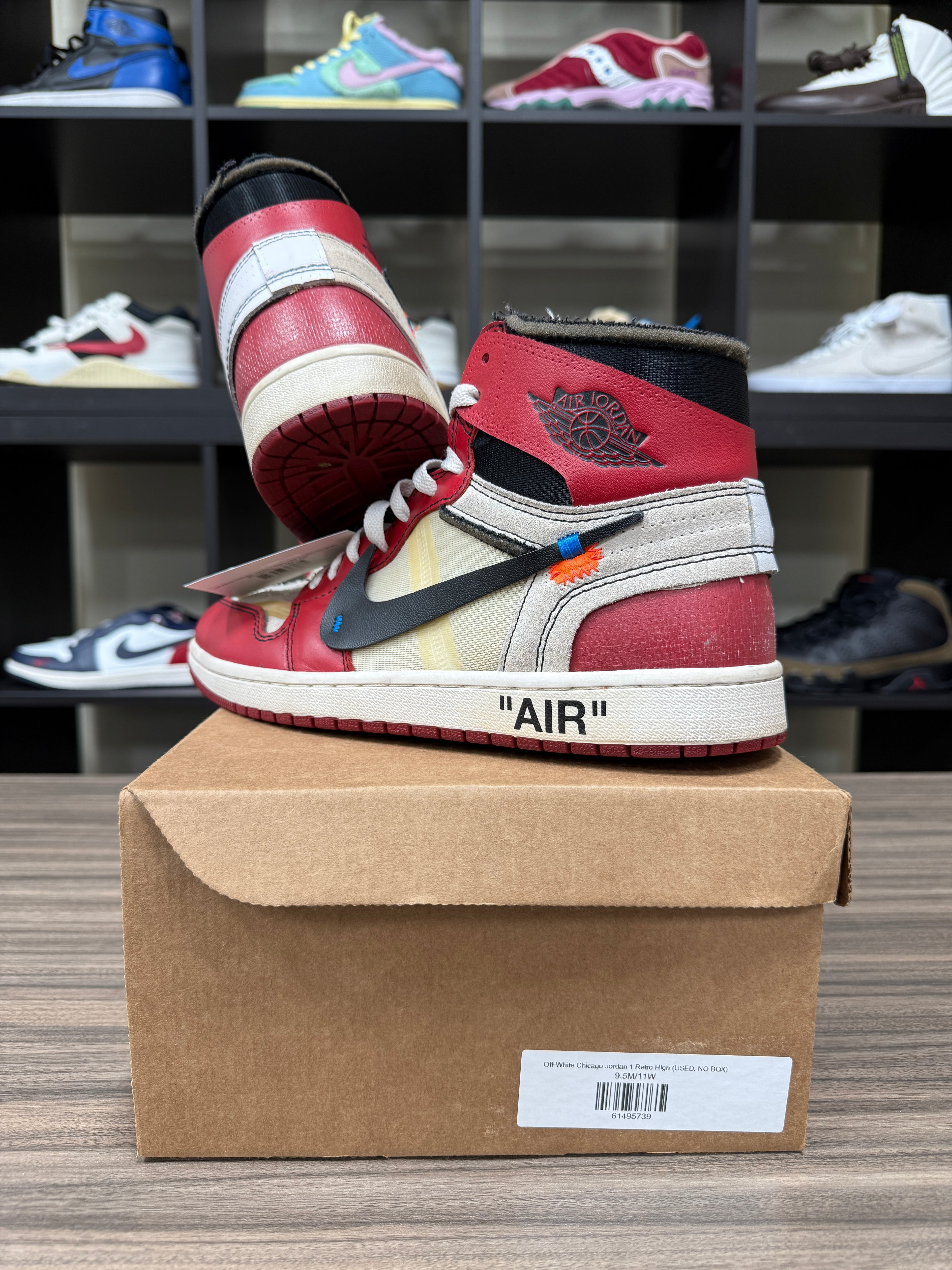Off White Jordan 1 High Chicago Sz 9.5