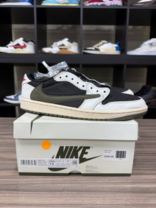 Travis Scott Wmns Air Jordan 1 Low Olive  Sz11.5/W13