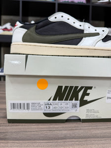 Travis Scott Wmns Air Jordan 1 Low Olive  Sz11.5/W13