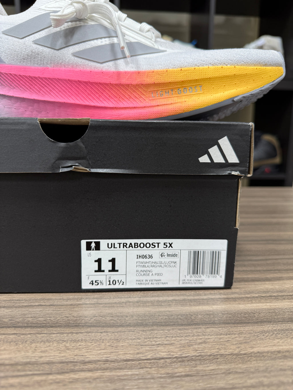 Adidas Ultra Boost 5x Sz 11