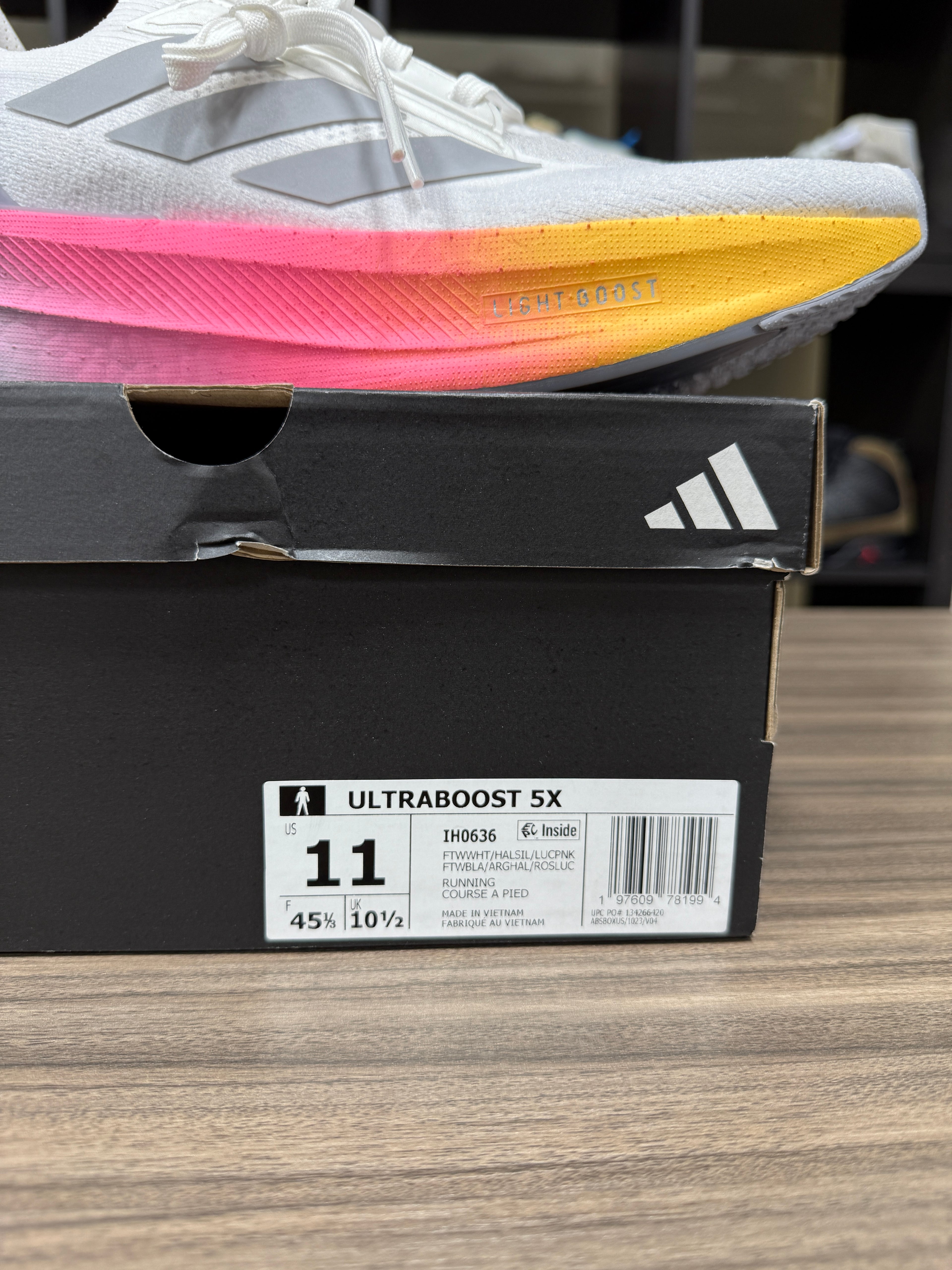 Adidas Ultra Boost 5x Sz 11