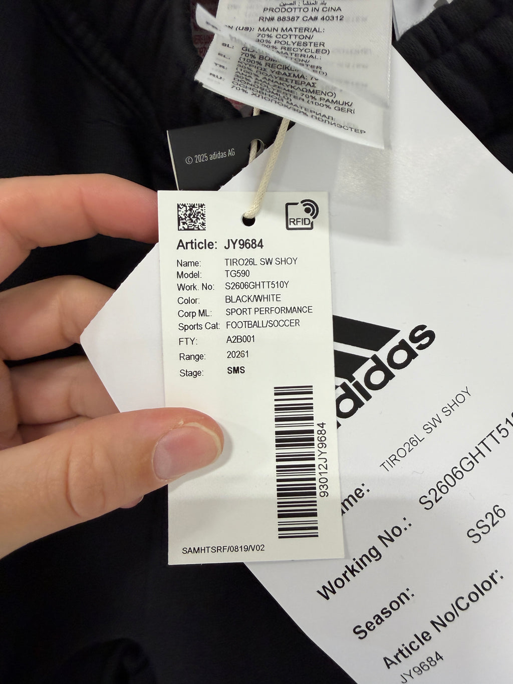 Adidas Tiro 26 League Sweat Shorts Youth
