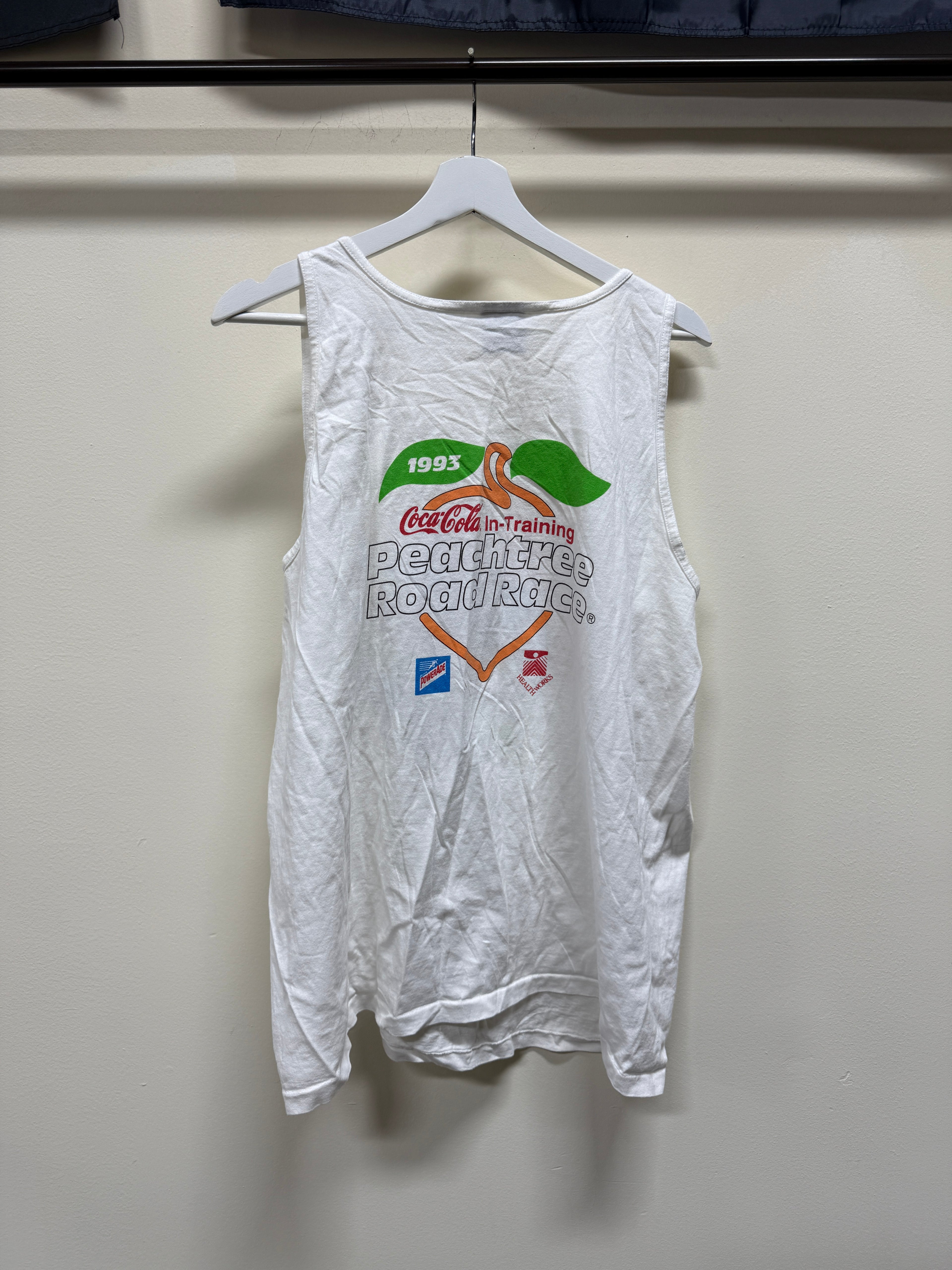 Vintage 1993 Peachtree Roadrace Tank Top Sz XL