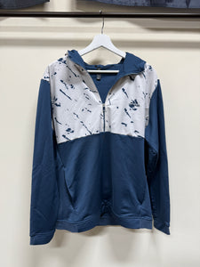 Adidas Half Zip Hoodie Sz L