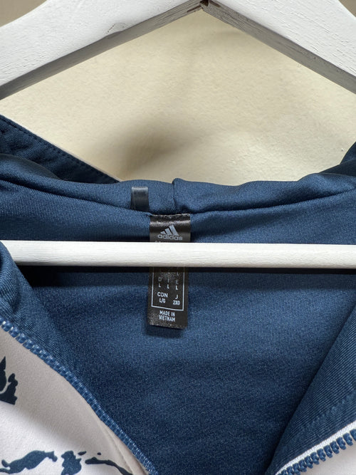 Adidas Half Zip Hoodie Sz L