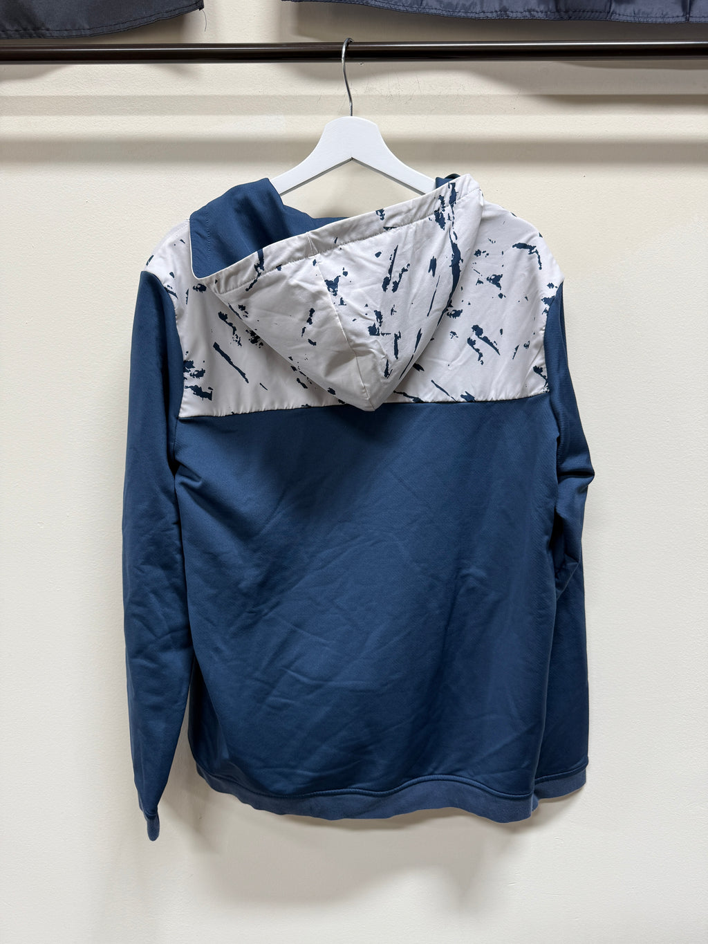 Adidas Half Zip Hoodie Sz L