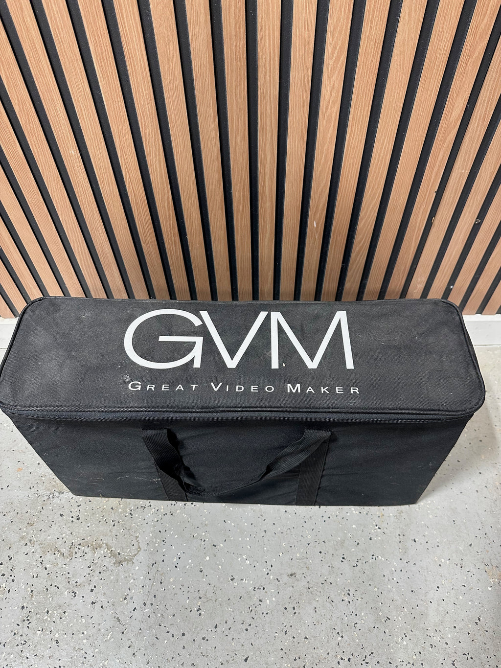 GVM (Great Video Maker) LED video lighting kit (no power cables)