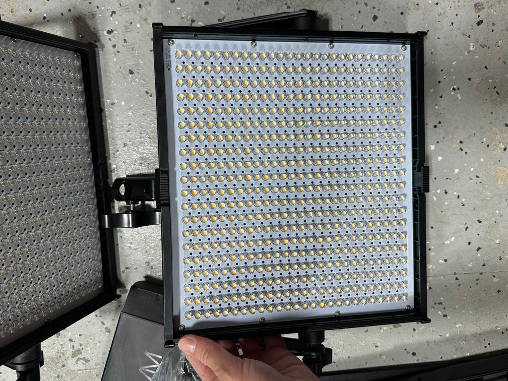 GVM (Great Video Maker) LED video lighting kit (no power cables)