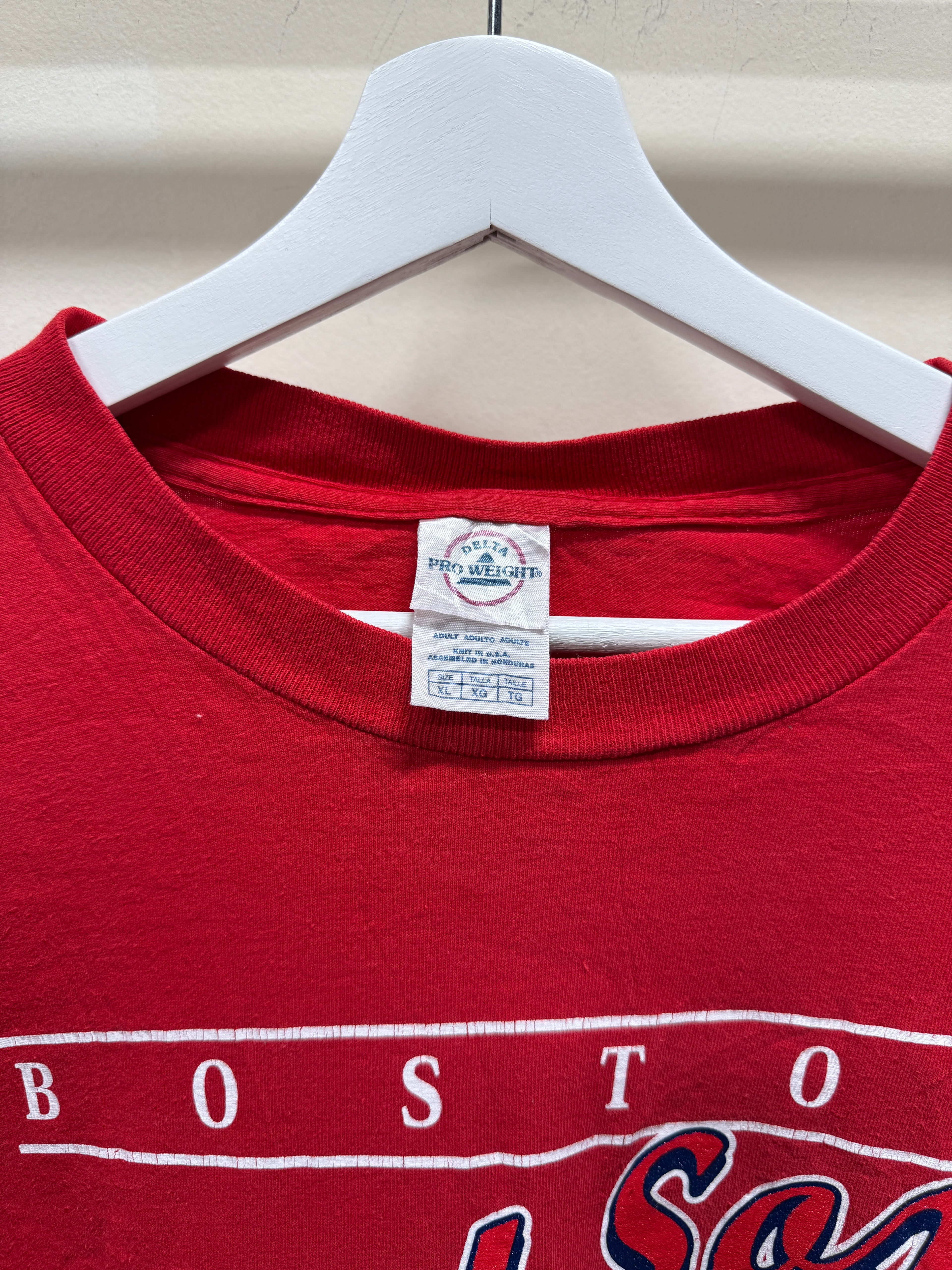 Vintage Boston Red Sox Long Sleeve Red Sz XL