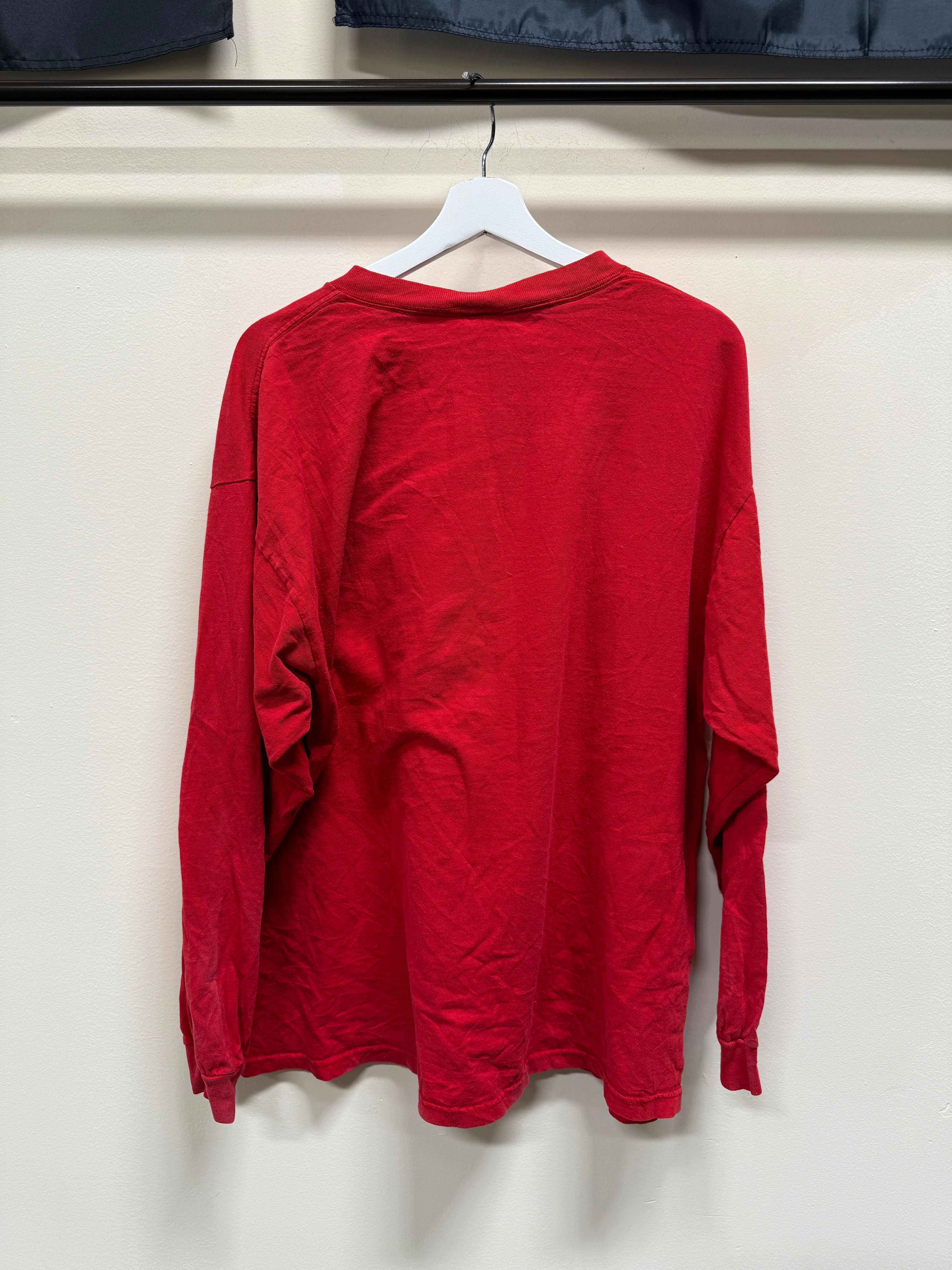 Vintage Boston Red Sox Long Sleeve Red Sz XL