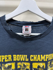 Vintage Steelers 5x Super Bowl T-Shirt Sz L