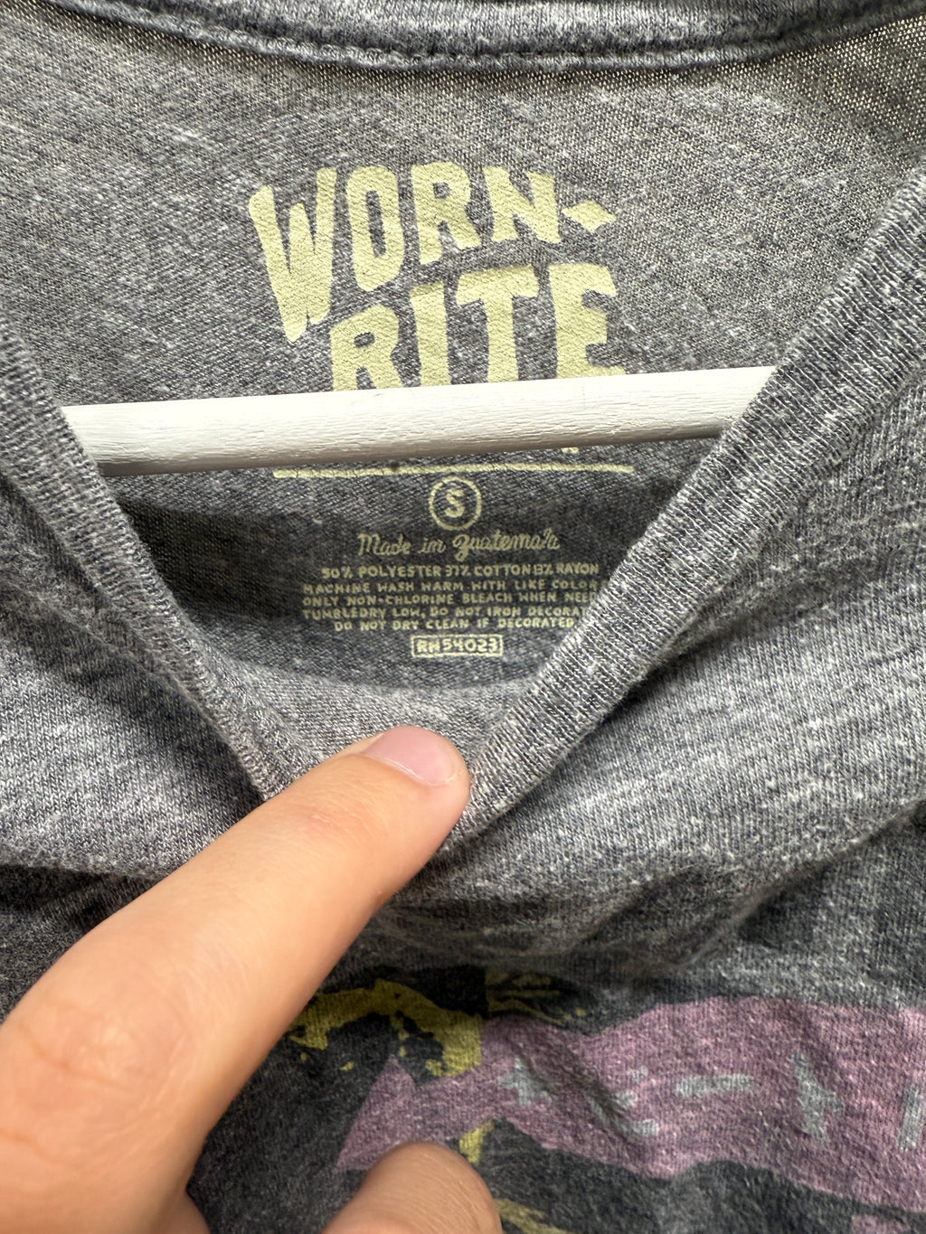 Worn Rite Beatles T-Shirt Sz S