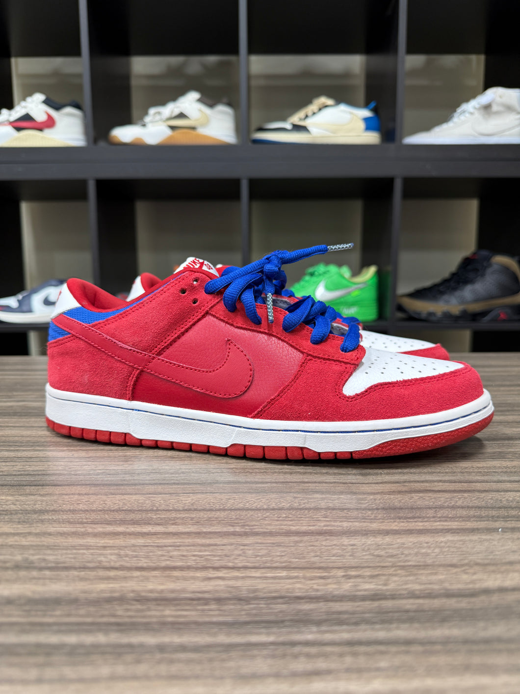 2009 Nike Dunk Low Pro Sb Red/Royal Sz 10.5