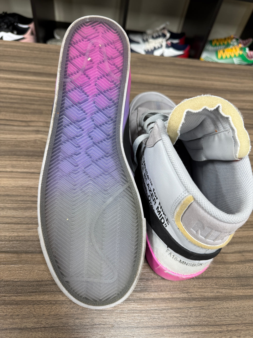 Off White Nike Blazer Serena Williams Sz 10.5