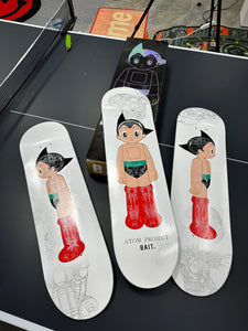 Astro Boy x Bait Glow in Dark Skateboard Deck 3 Piece Set