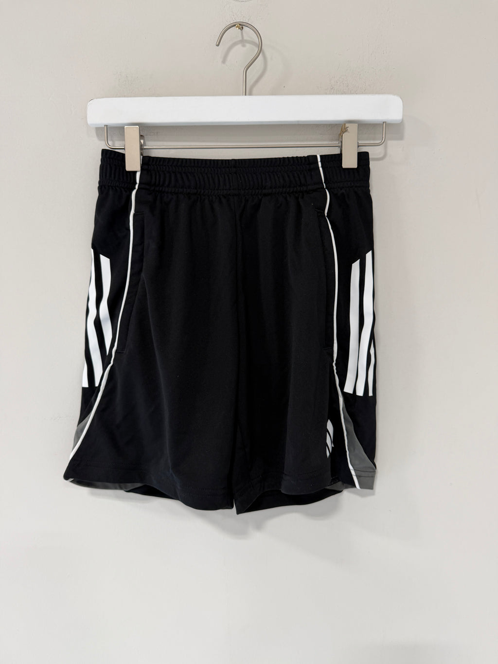 Black Tiro 25 Competition Training Shorts Kids Sz Medium