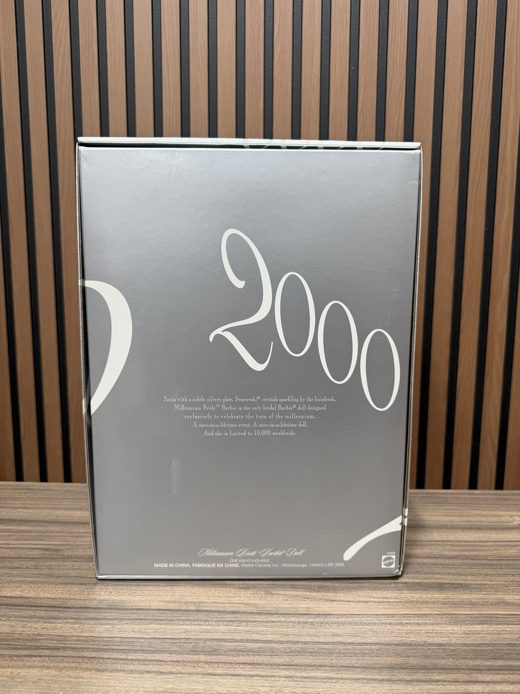 2000 Millennium Bride Barbie Limited To 10000