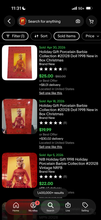 Load image into Gallery viewer, 1998 Barbie Doll Holiday Porcelain Barbie Collection
