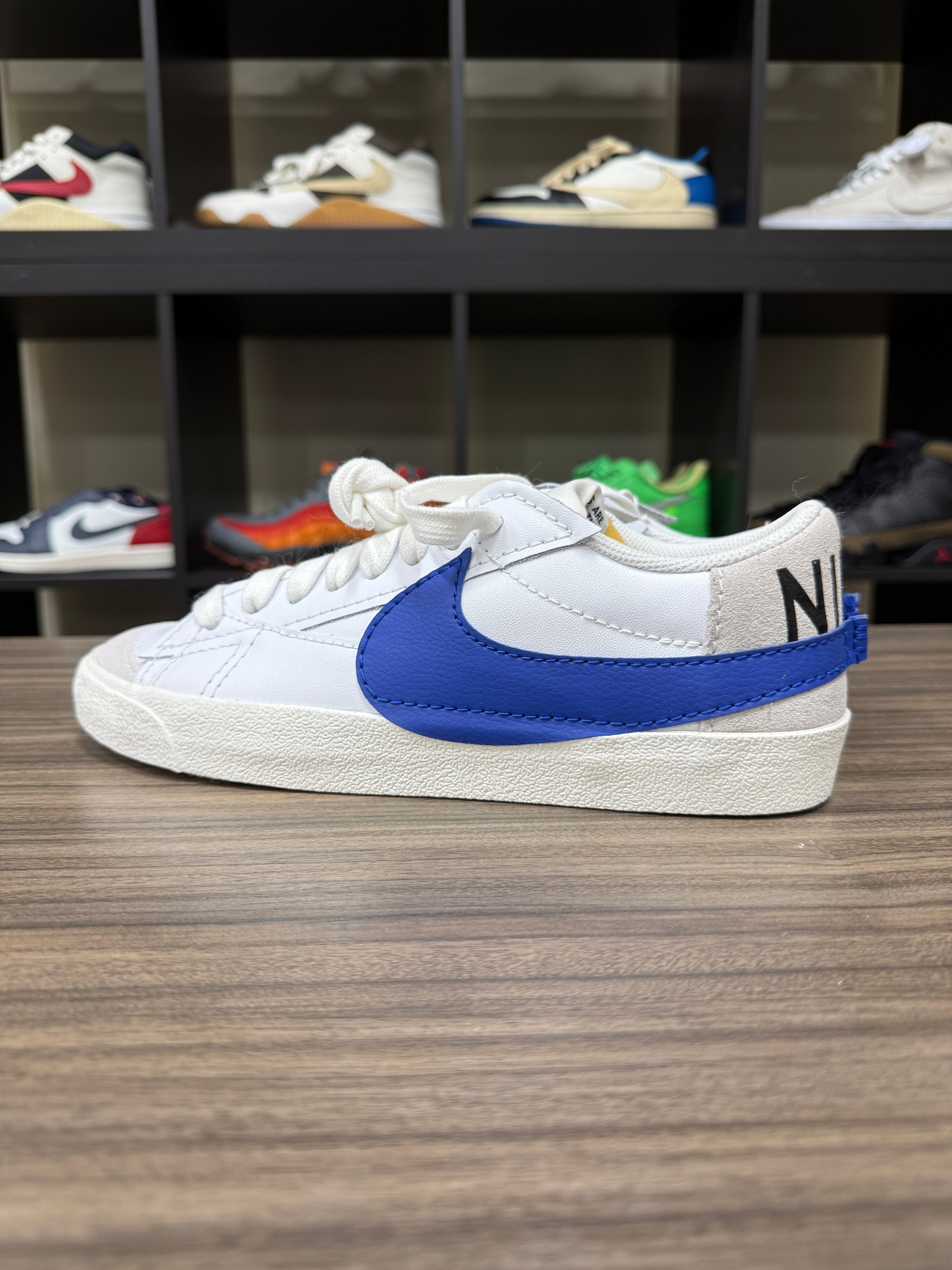 Nike Blazer Low '77 Jumbo Blue Sz 10.5 NO BOX