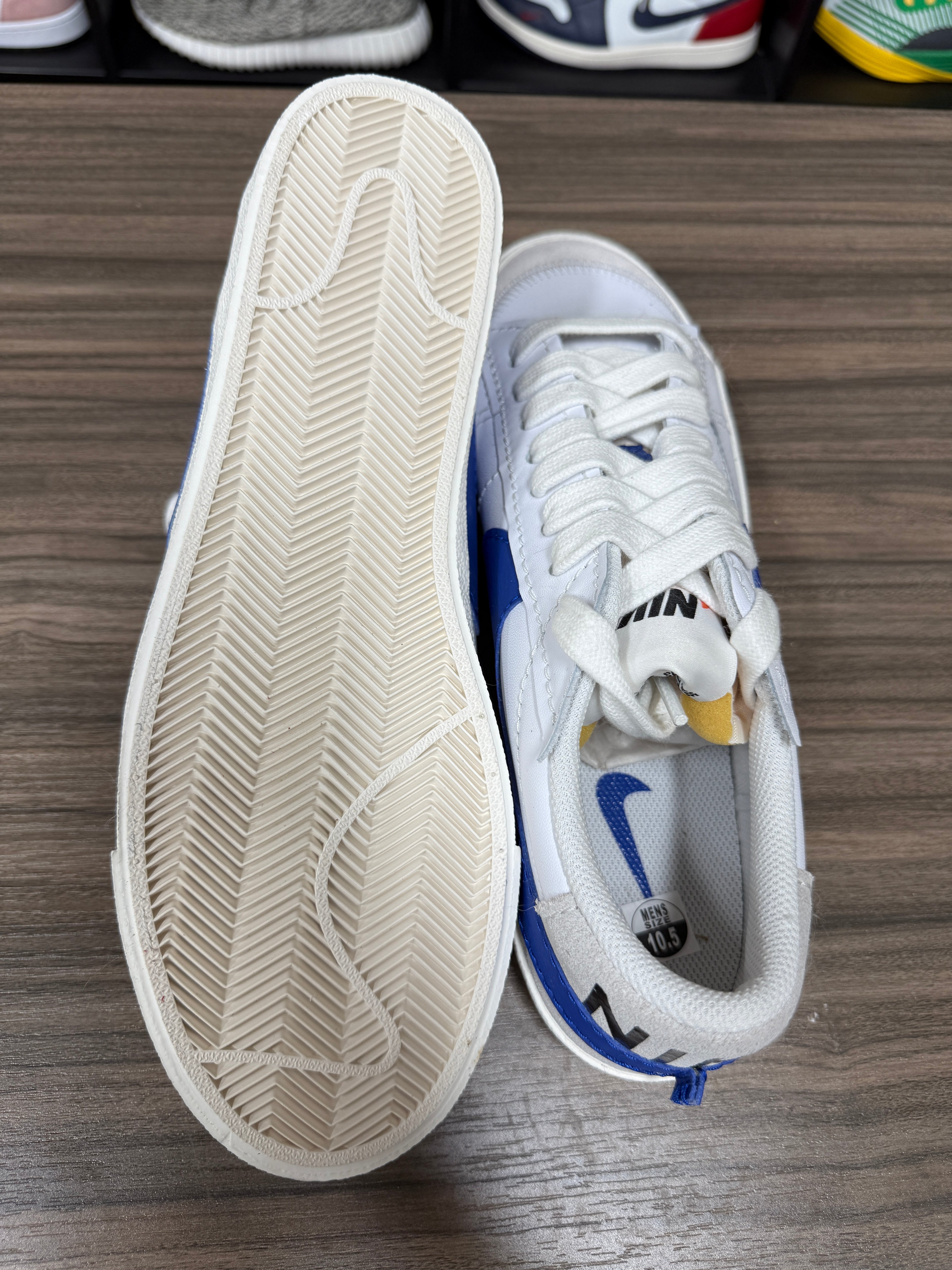 Nike Blazer Low '77 Jumbo Blue Sz 10.5 NO BOX
