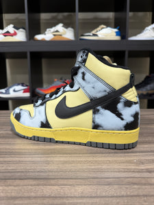 Nike Dunk High 1985 Black Acid Wash Sz 10.5 NO BOX