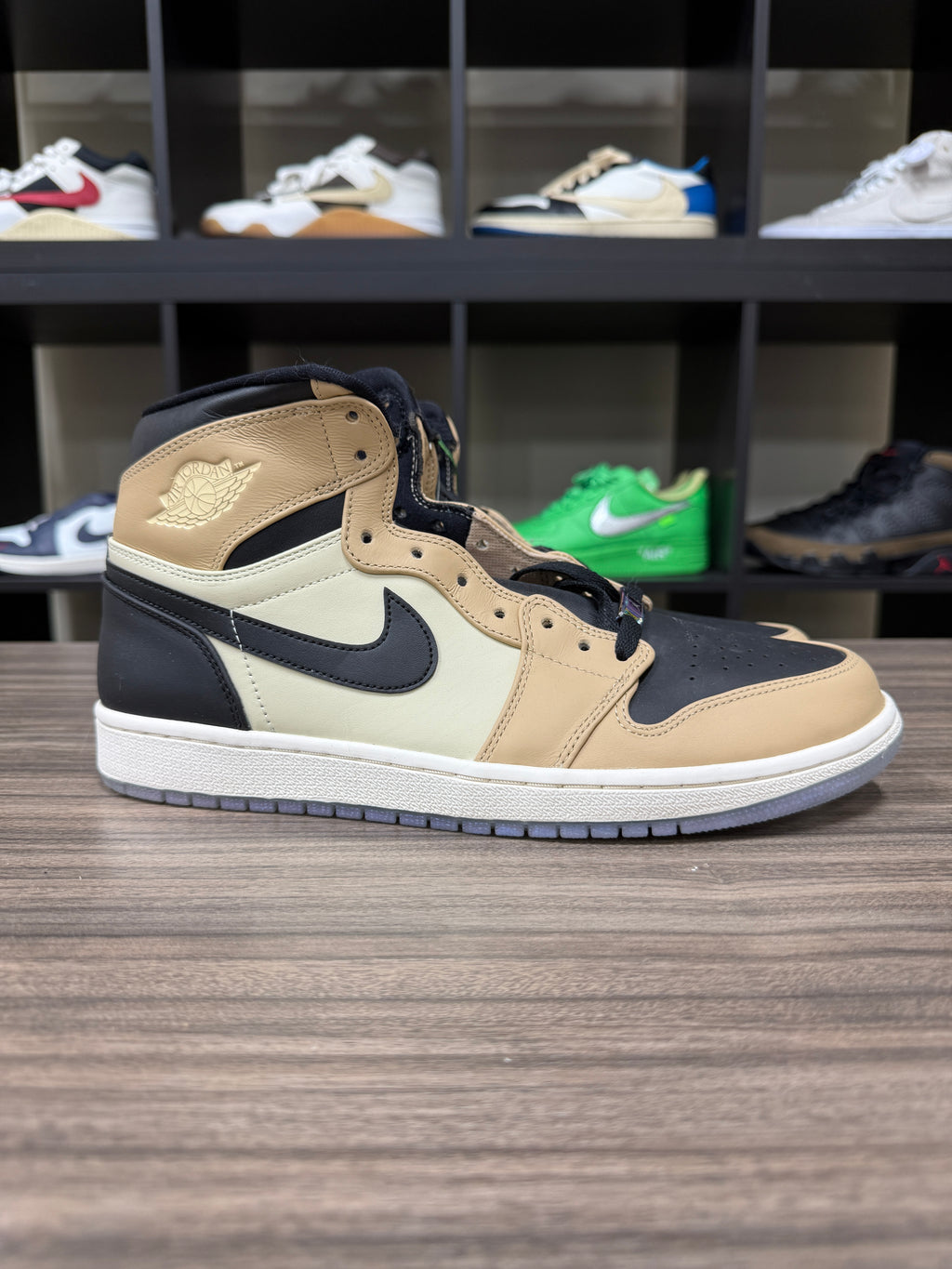 Jordan 1 Retro High Black Mushroom Sz 10M/W12.5
