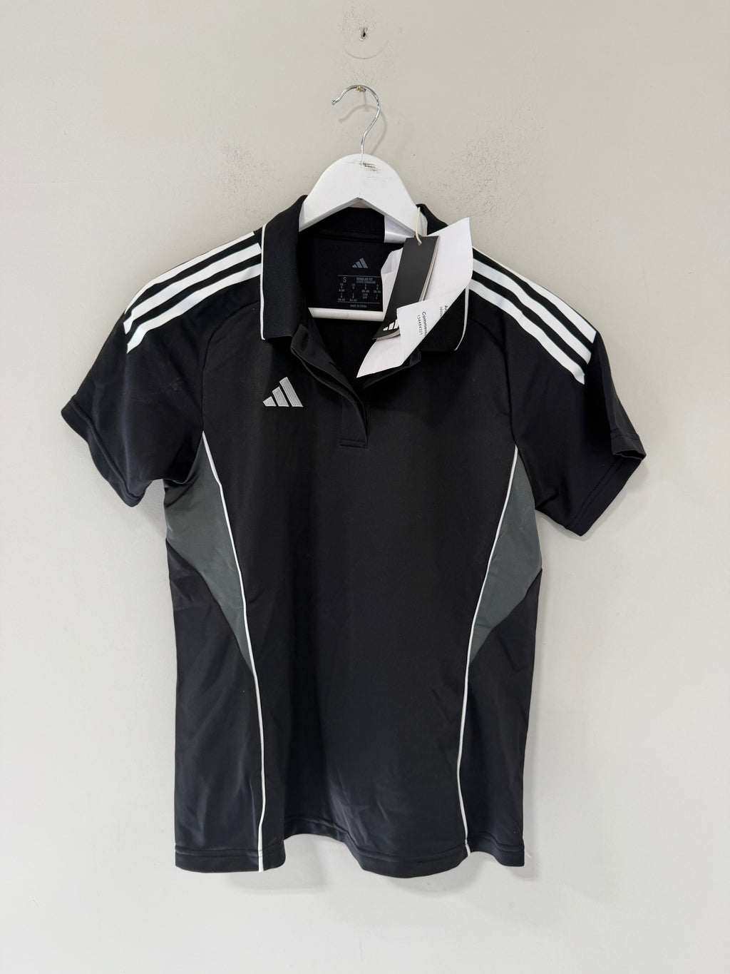 Adidas Tiro 25 Club Polo Women's – Black/Team Energy