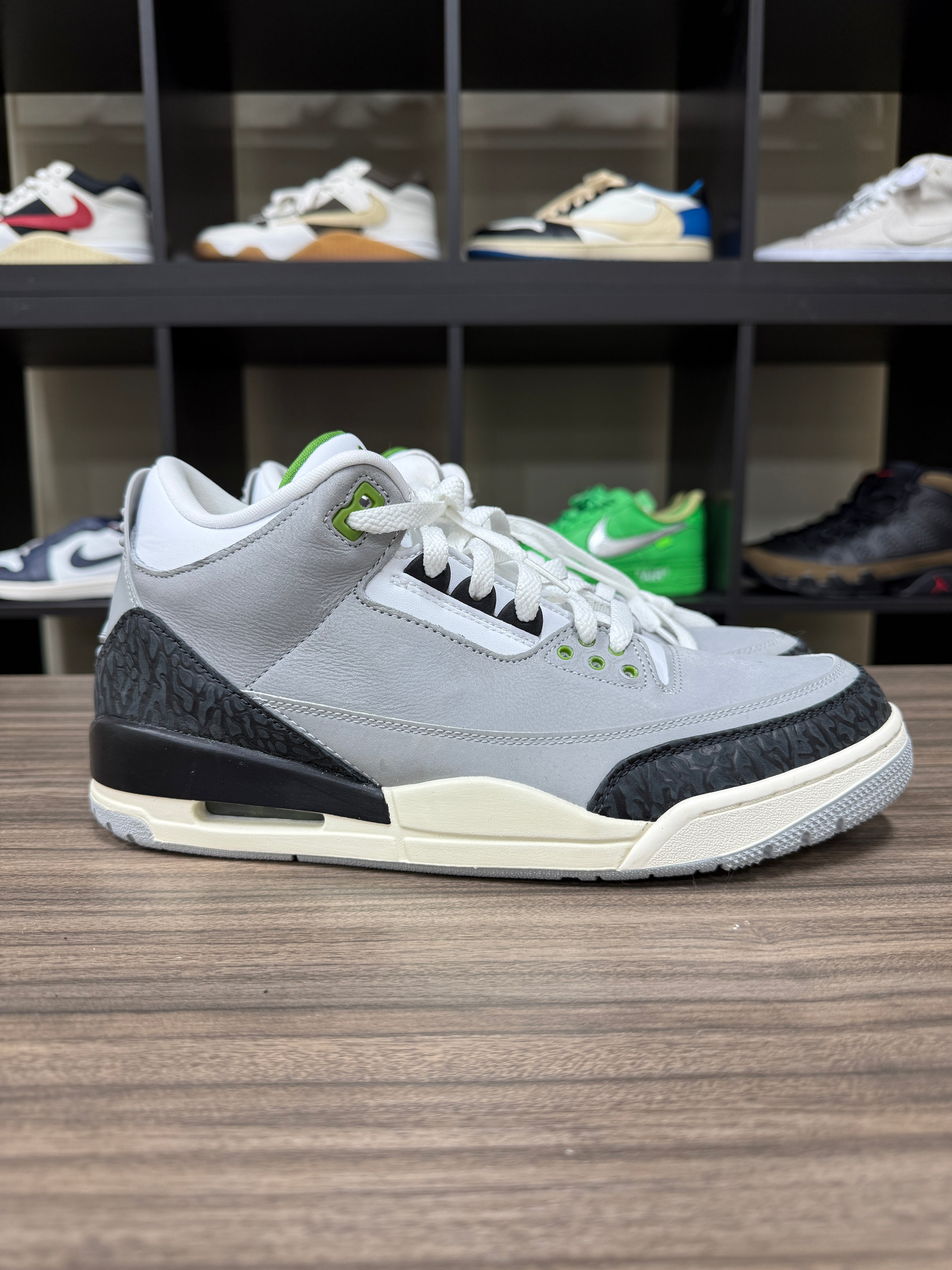 Air Jordan 3 Chlorophyl Sz 10.5 NO BOX