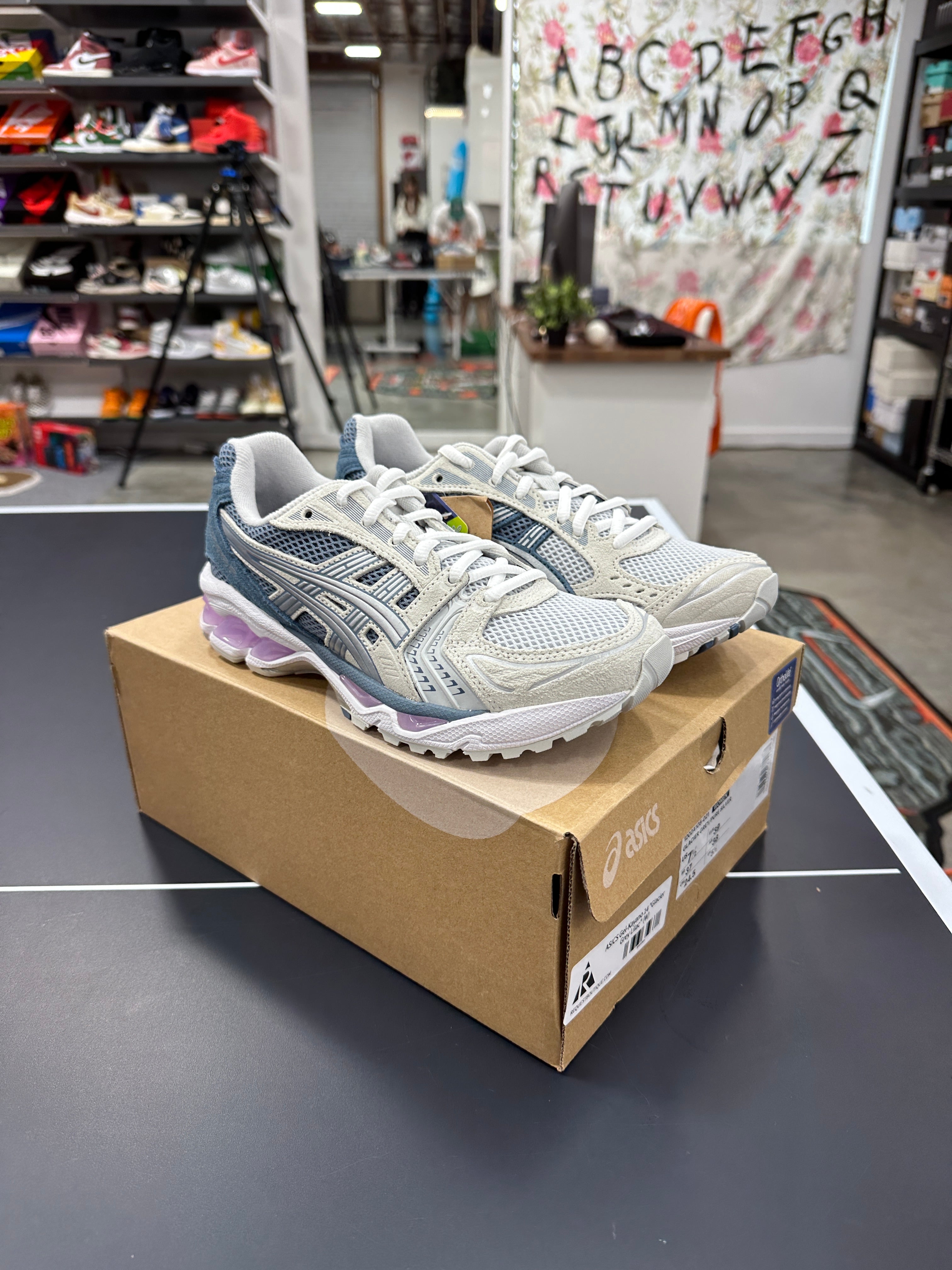 ASICS Gel-Kayano 14 Glacier Grey Lilac Sz W7.6