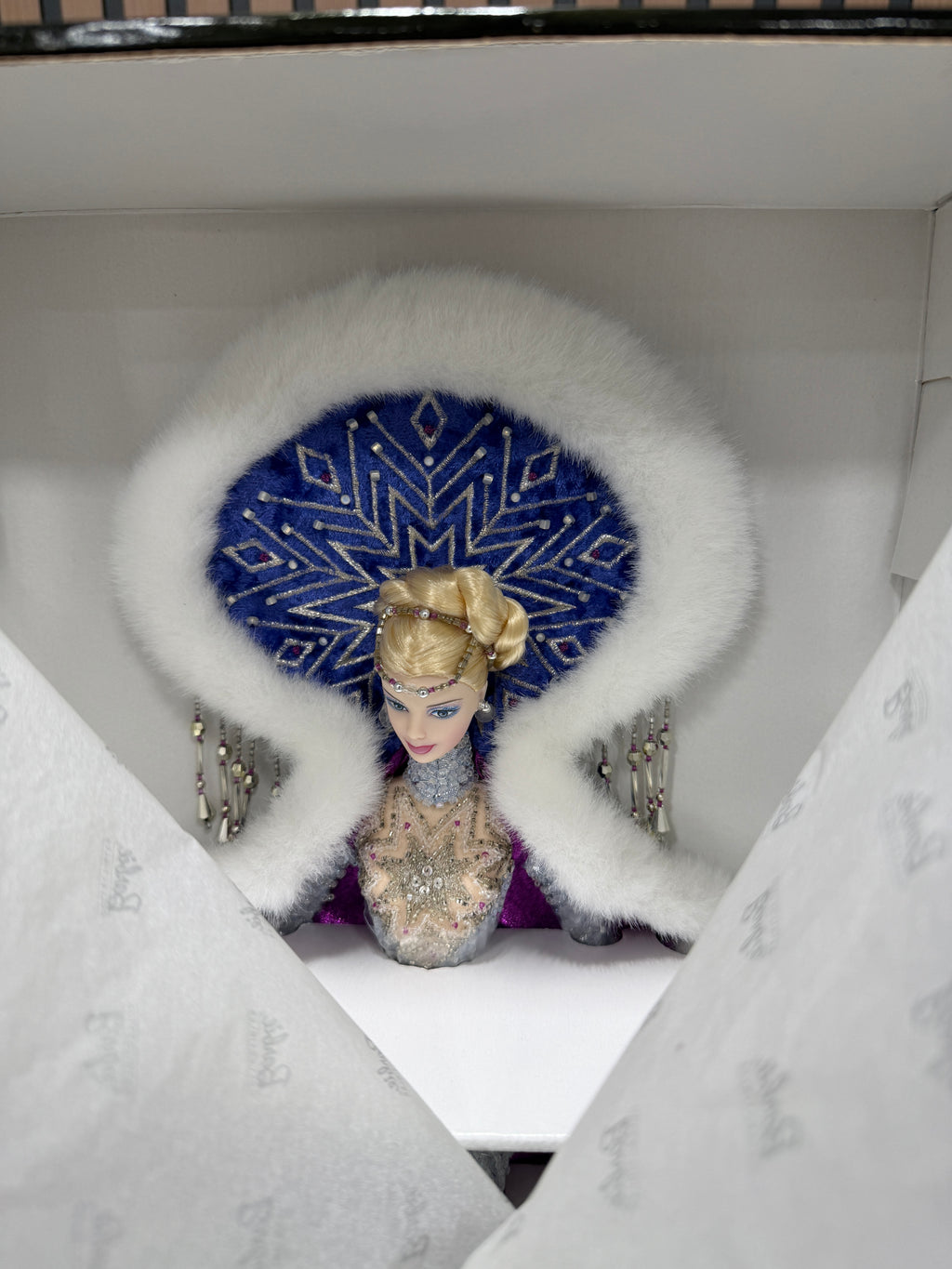 Bob Mackie 2001 Fantasy Goddess of The Artic Barbie