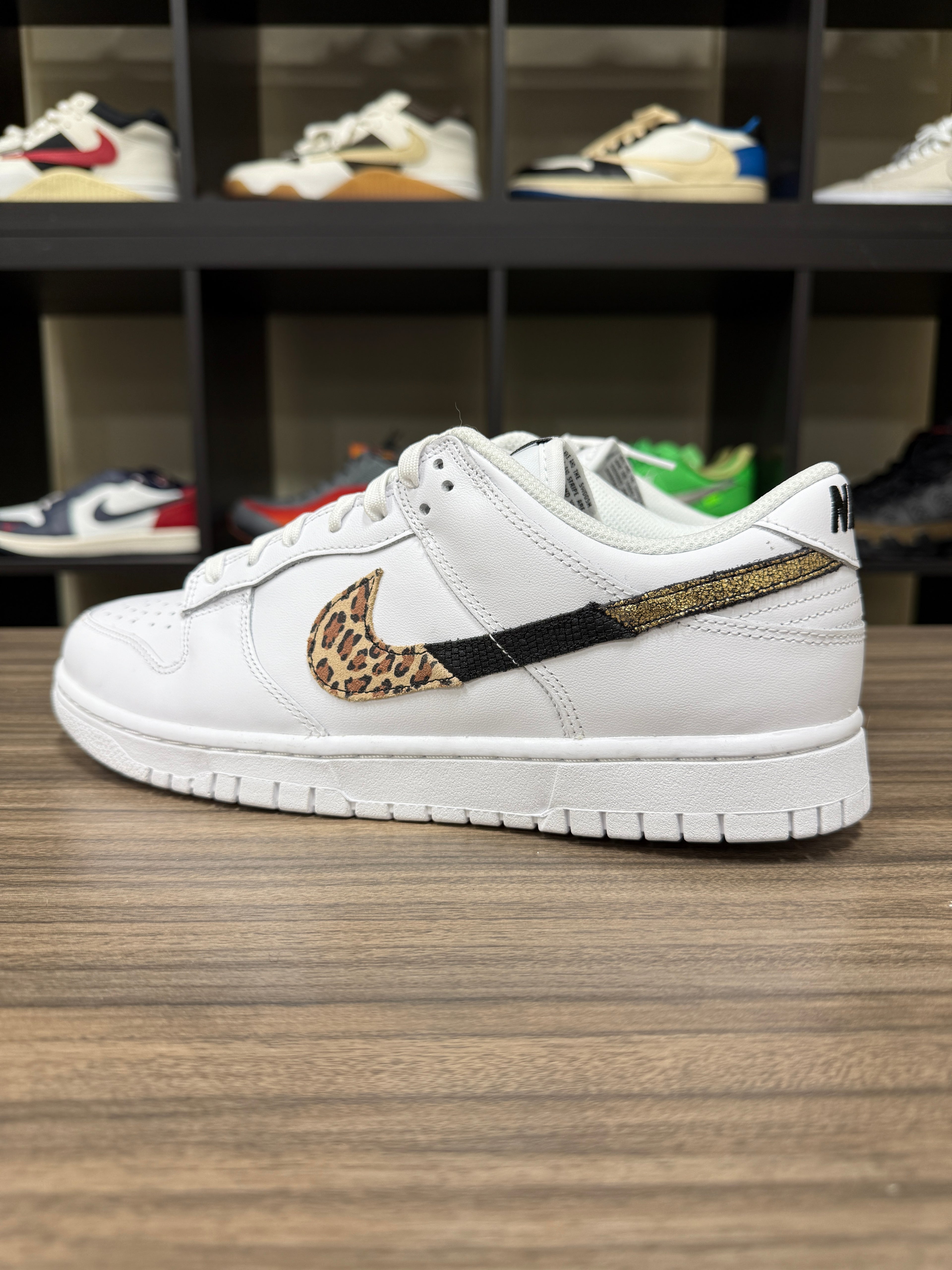 Nike Dunk Low SE Primal White Sz 10/W12.5 NO BOX
