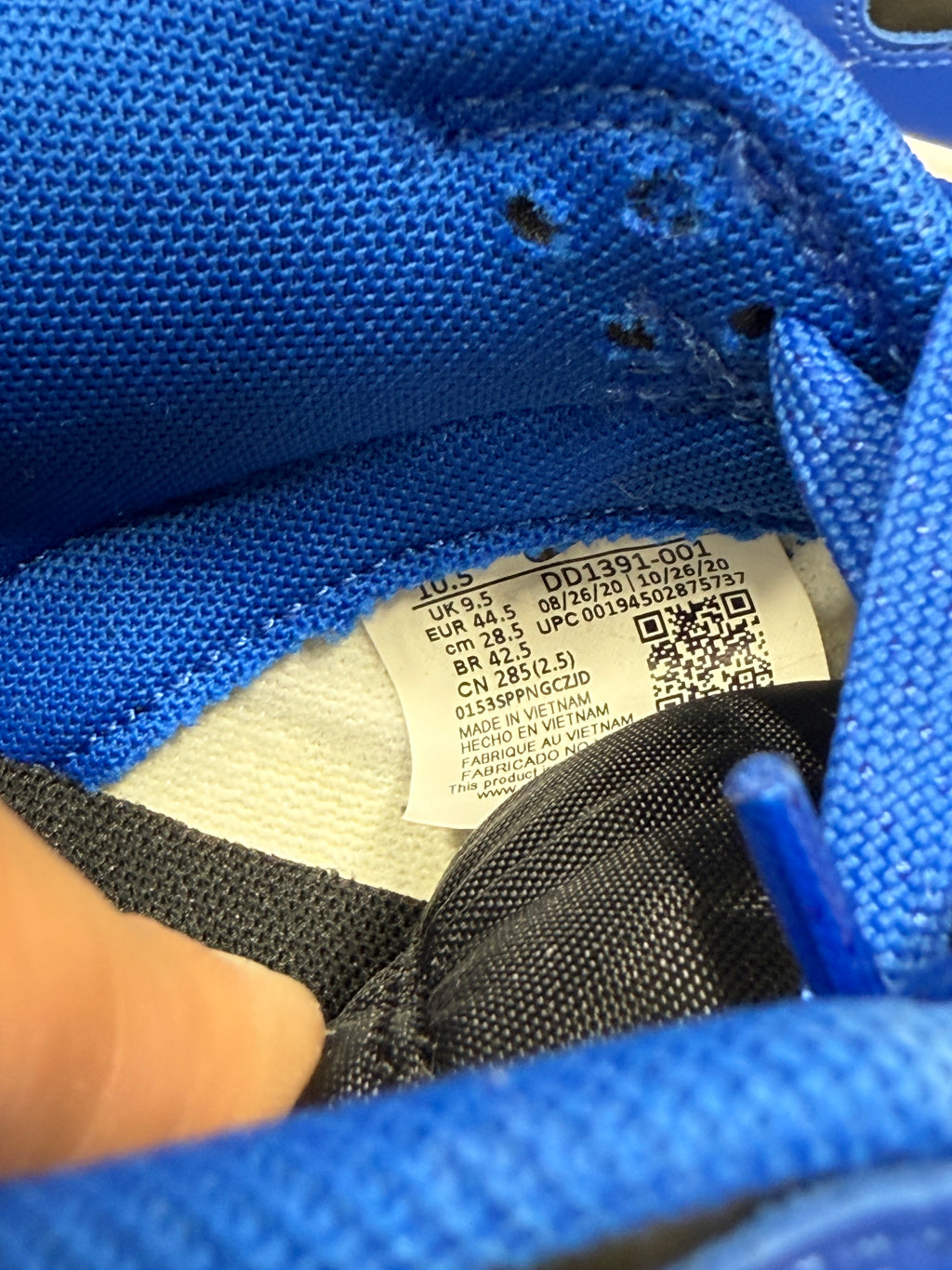 Nike Dunk Low Hyper Cobalt Sz 10.5 NO BOX
