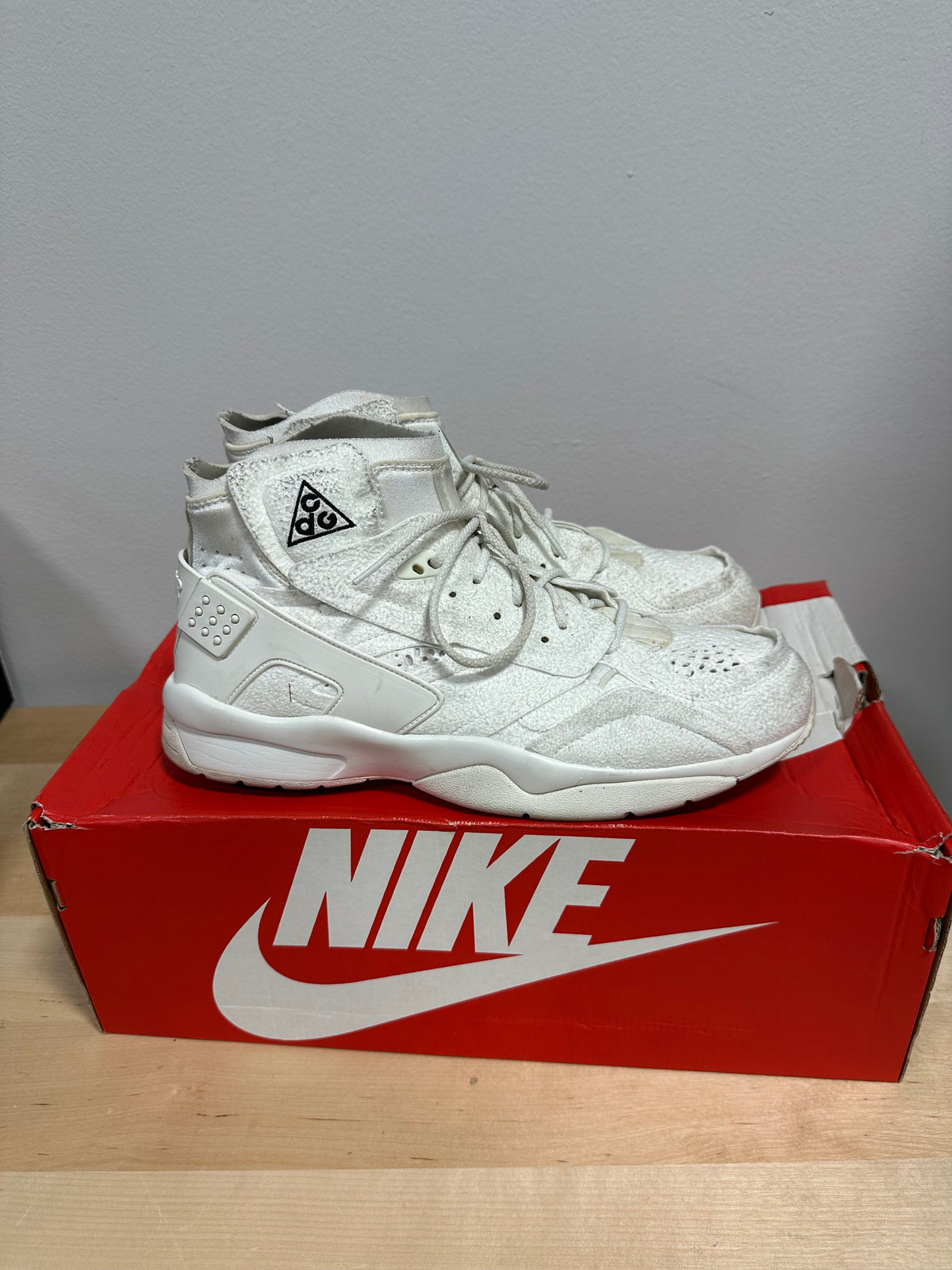 Nike x COMME des GARÇONS ACG Air Mowabb "Sail" White - Size Men's 12 (With Original Box)
