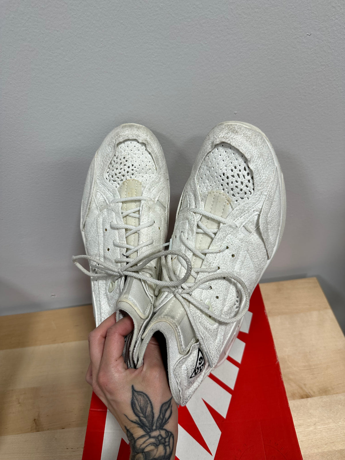 Nike x COMME des GARÇONS ACG Air Mowabb "Sail" White - Size Men's 12 (With Original Box)