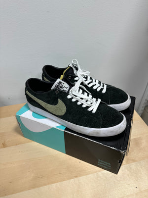 Nike SB x Stüssy Zoom Blazer Low QS "Palm Green" - Size Men's 12 (With Original Box)