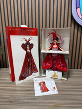 Load image into Gallery viewer, 1994 Queen of Hearts Barbie Bob Mackie W/Shipper SIGNED BOB MACKIE
