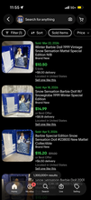 Load image into Gallery viewer, Snow Sensation Barbie Doll W/ Snowglobe 1999 Winter Special Edition 23800 NIBSnow Sensation Barbie Doll W/ Snowglobe 1999 Winter Special Edition 23800 NIB US $15.00
