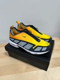 Nike Air Max SNDR "Canyon Gold" Zipper Shroud Sneakers - Black/Yellow Men's sz 12